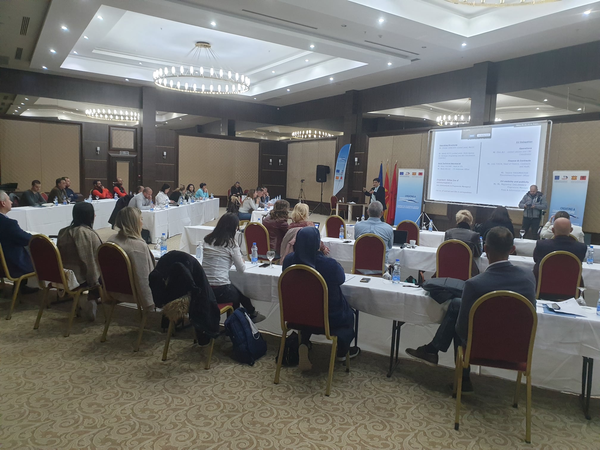 Practical training for management of EU funded grants” for the Grant Beneficiaries under the 3rd Call for proposals of the IPA CBC Prograame, organized in Struga, North Macedonia on 29 and 30 March 2022